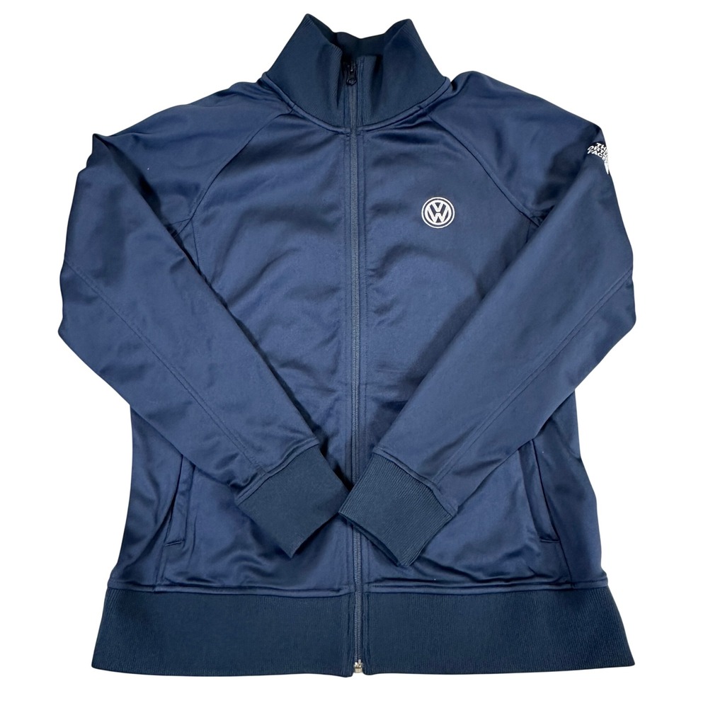 The North Face Volkswagen VW Full Zip Track Jacket Navy Blue Women's XL